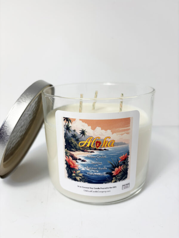 Aloha 14 oz Three-Wick Candle