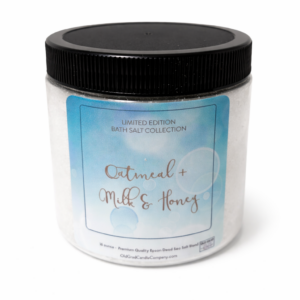 Oatmeal + Milk & Honey Bath Salts - 16oz